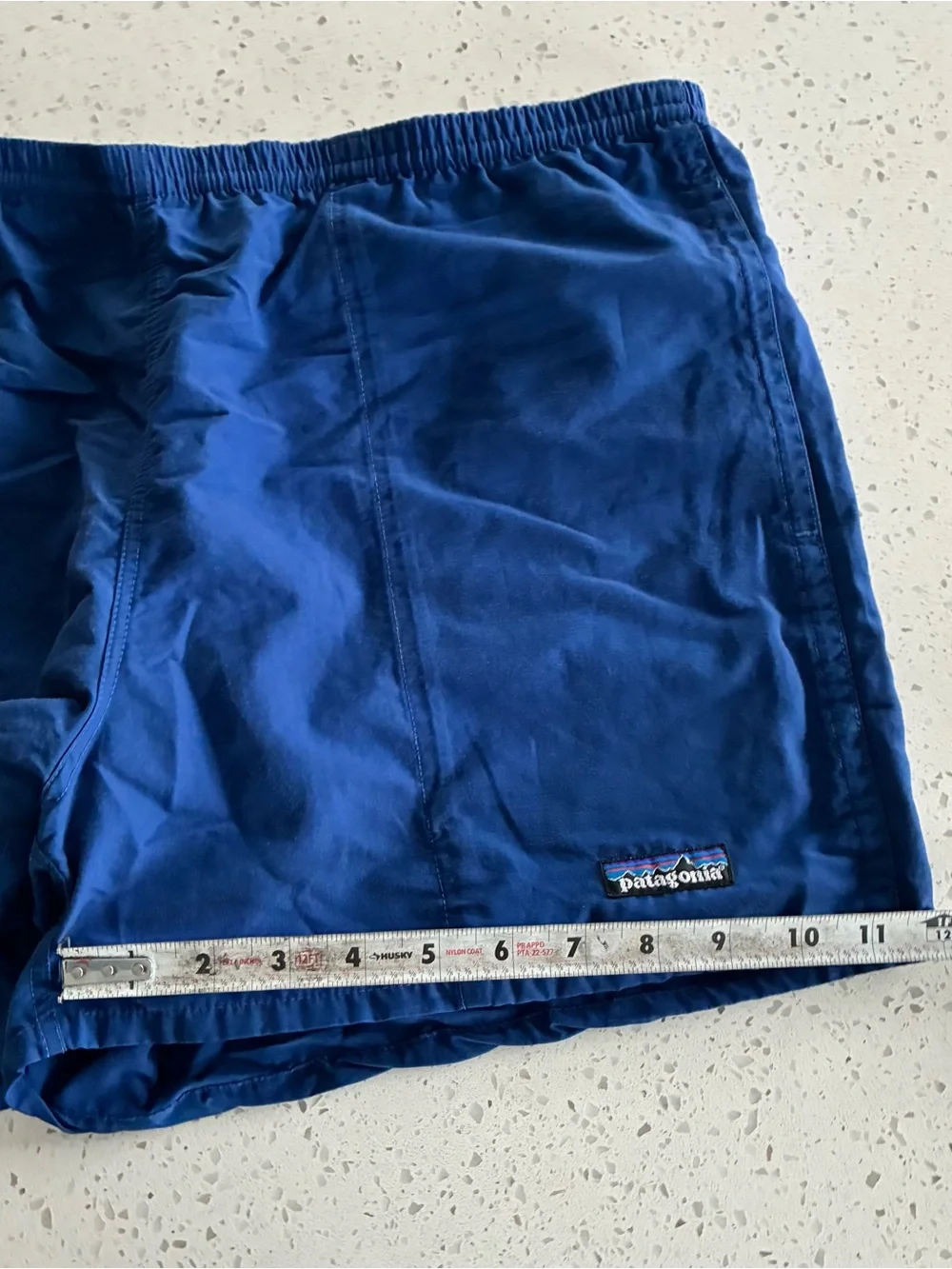 000 - MENS PATAGONIA OUTDOORS BLUE SWIM TRUNKS SHORTS